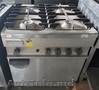 Aragaz inox 4 focuri si cuptor gaz second